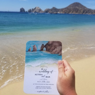 Cabo San Lucas | El Arco | Destination Wedding Invitation