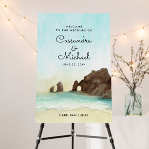 Cabo San Lucas El Arco MEXICO Welcome Foam Board