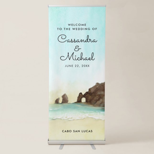 Cabo San Lucas | El Arco |  MEXICO Welcome Retractable Banner (Front)