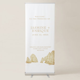 Cabo San Lucas El Arco MEXICO Welcome Retractable Banner