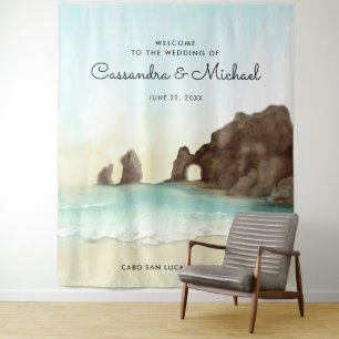 Cabo San Lucas El Arco MEXICO Welcome Tapestry