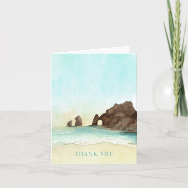 Cabo San Lucas | El Arco Thank You Card (Front)
