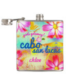 Cabo San Lucas Girls Getaway Flask at Zazzle