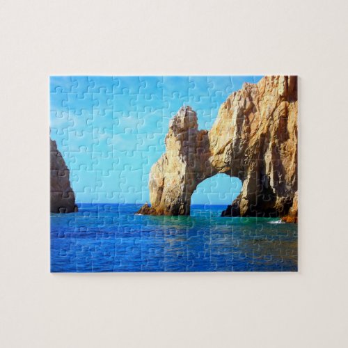 Cabo San Lucas Mexico Arch Beach Jigsaw Puzzle