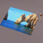 Cabo San Lucas Mexico Arch Beach Jigsaw Puzzle<br><div class="desc">This design may be personalized by choosing the customize option to add text or make other changes. If this product has the option to transfer the design to another item, please make sure to adjust the design to fit if needed. Contact me at colorflowcreations@gmail.com if you wish to have this...</div>