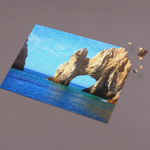 Cabo San Lucas Mexico Arch Beach Jigsaw Puzzle