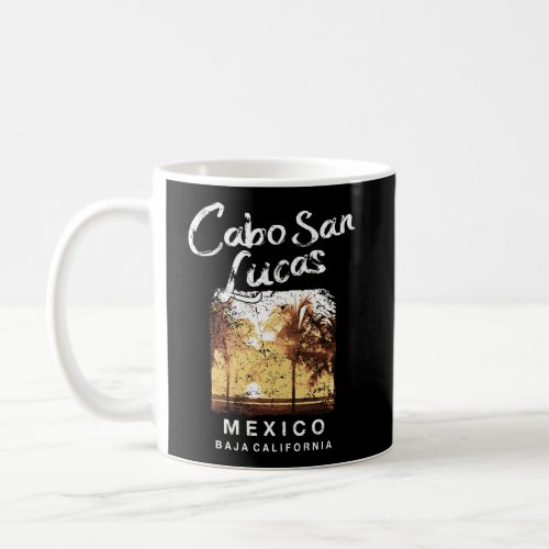 Cabo San Lucas Mexico Baja California Vintage Coffee Mug