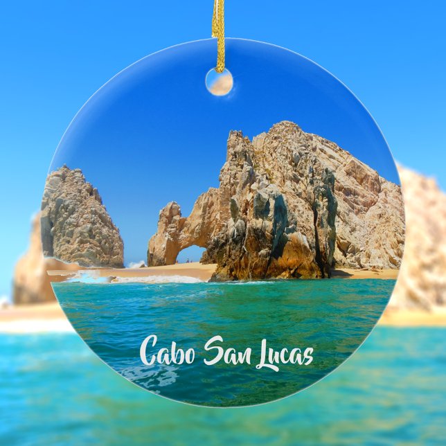 Cabo San Lucas Mexico Beach Arch Ceramic Ornament (Creator Uploaded)