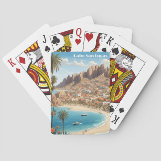 Cabo San Lucas Mexico Beach Ocean Trip Poker Cards