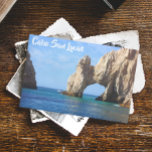 Cabo San Lucas Mexico Beach Ocean Trip Postcard<br><div class="desc">This design was created through digital art. Customize it with your own text. It may be personalized by clicking the customize button and changing the color, adding a name, initials or your favorite words. Contact me at colorflowcreations@gmail.com if you with to have this design on another product. Purchase my original...</div>