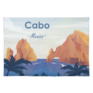 Cabo San Lucas Mexico Cloth Placemat