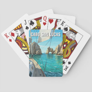 Cabo San Lucas Mexico El Arco Travel Poker Cards