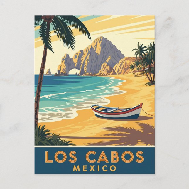 Cabo San Lucas Mexico El Arco Travel Postcard (Front)