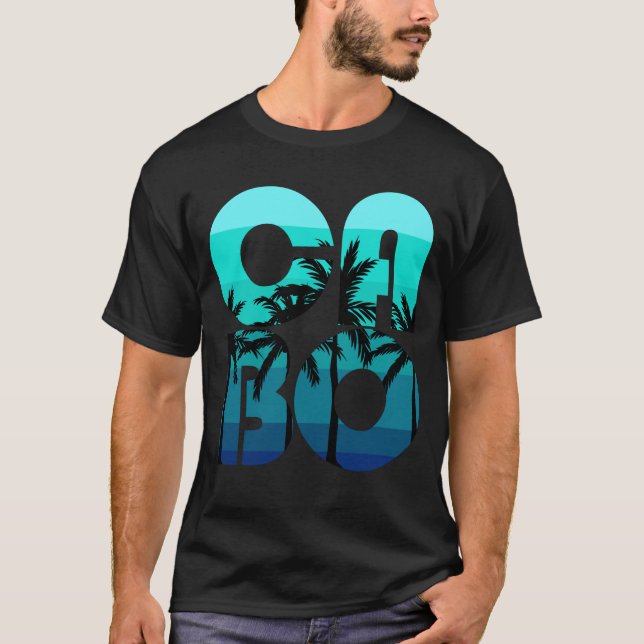 Cabo San Lucas Mexico Family Vacation Honeymoon Gi T-Shirt (Front)