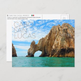 Cabo San Lucas, Mexico Postcard