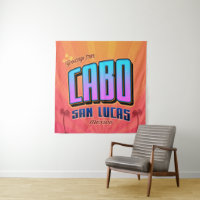 Cabo San Lucas Mexico Retro Wall Art