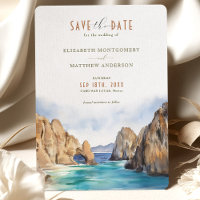 Cabo San Lucas Mexico Save the Date Destination