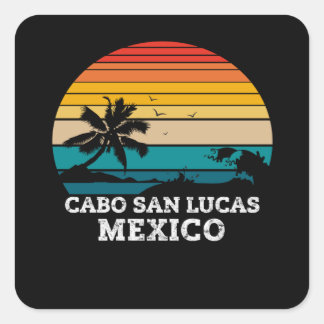 CABO SAN LUCAS MEXICO SQUARE STICKER