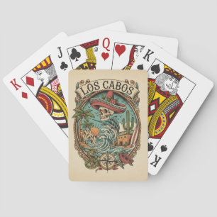 Cabo San Lucas Mexico Travel Poker Cards