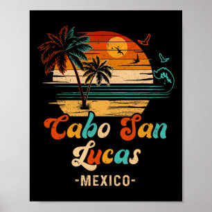 Cabo San Lucas Mexico Vacation 2025 Matching Famil Poster