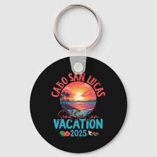 Cabo San Lucas Mexico Vacation 2025 Souvenir Match Keychain