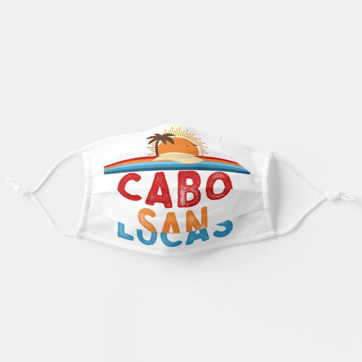Cabo San Lucas Mexico Vacation Adult Cloth Face Mask Zazzle