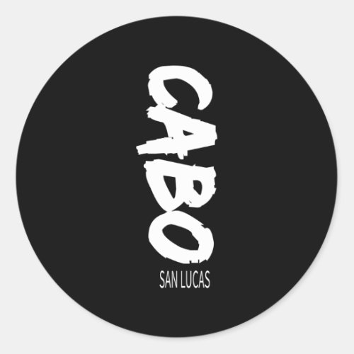 Cabo San Lucas Mexico Vacation Classic Round Sticker