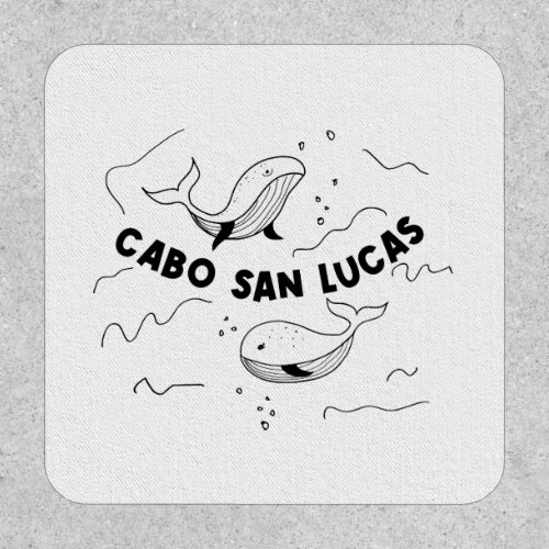 Cabo San Lucas Mexico Whales Patch