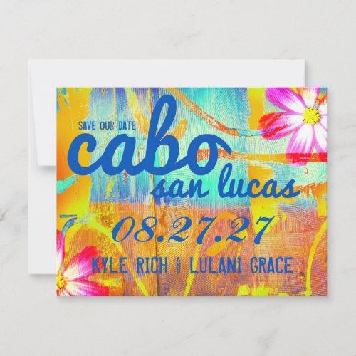 CABO SAN LUCAS Save the Date Destination