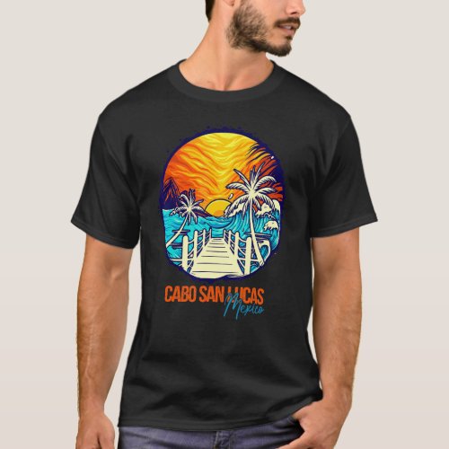 Cabo San Lucas Sunset Matching Vacation Friends Fa T_Shirt