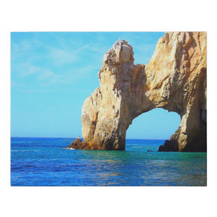 Cabo San Lucas The Arch Beach Mexico Faux Canvas Print