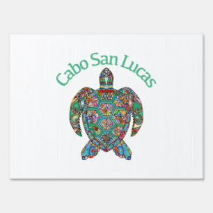Cabo San Lucas Tribal Turtle Sign