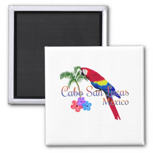 Cabo San Lucas Tropical Beach Magnet