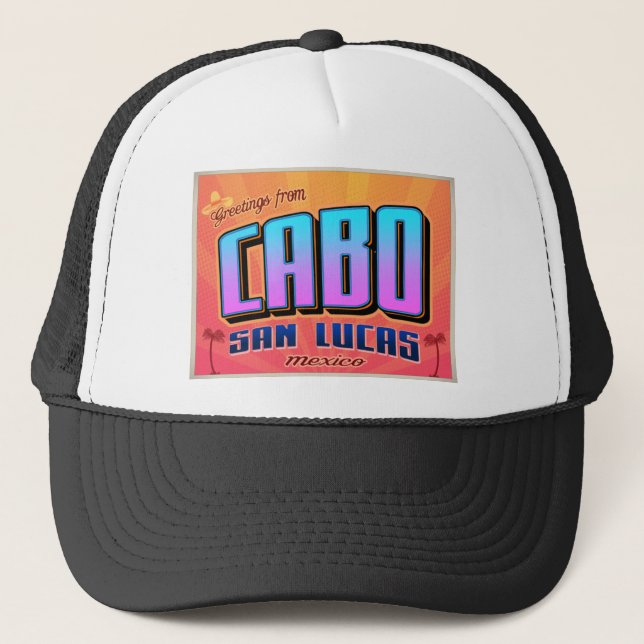 CABO SAN LUCAS TRUCKER HAT (Front)
