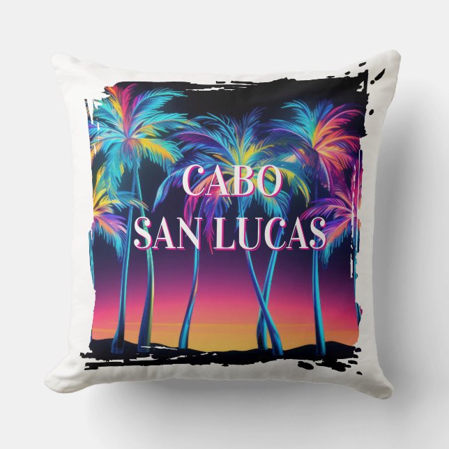 Cabo Throw Pillow (Front)