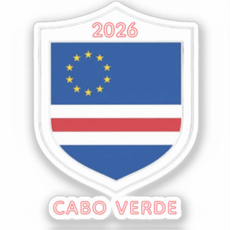Cabo Verde 2026 World Cup Sticker