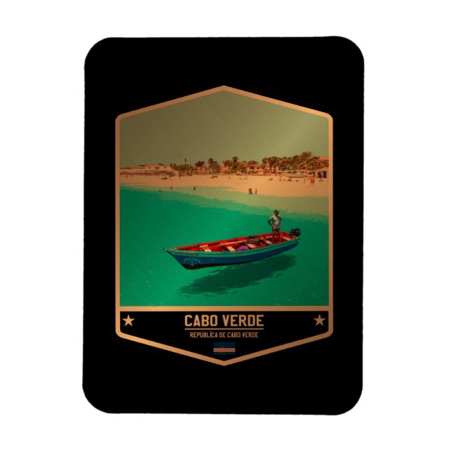 Cabo Verde Magnet (Vertical)