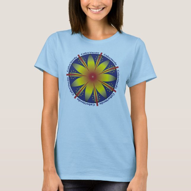 Cabo Verde Star-Burst T-Shirt (Front)