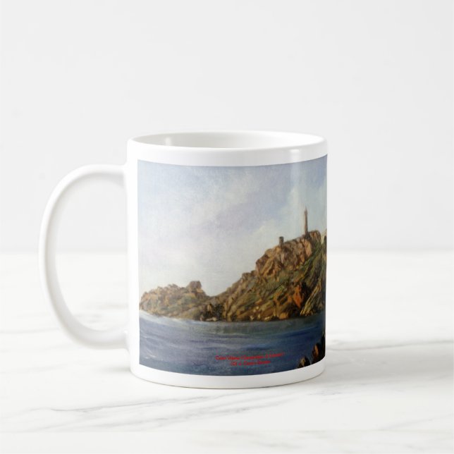 Cabo Vilano (Camariñas. A Coruña) Coffee Mug (Left)