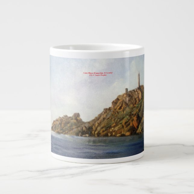 Cabo Vilano (Camariñas - Coruña) Giant Coffee Mug (Front)