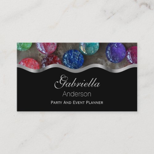 Cabochone Beads Jewel Business Cards