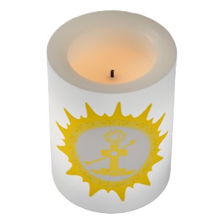 Caboclo Girassol Flameless Candle