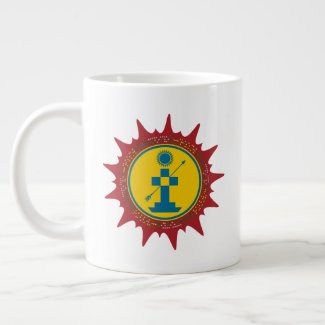 Caboclo Girassol Giant Coffee Mug