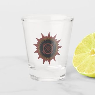 Caboclo (índio) Urucutango Shot Glass