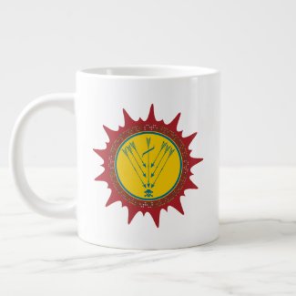 Caboclo Sete Flechas Giant Coffee Mug