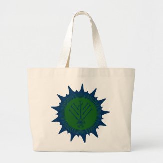 Caboclo Sete Flechas Large Tote Bag