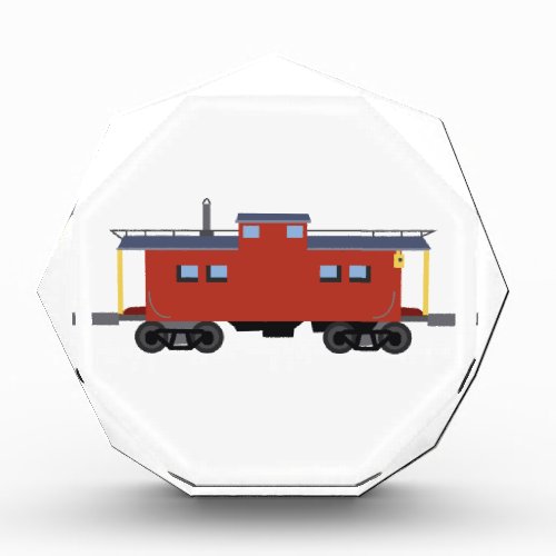 Caboose Acrylic Award