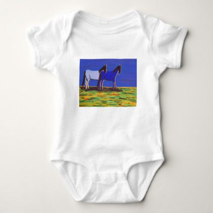 Caboose and Bella Baby Bodysuit