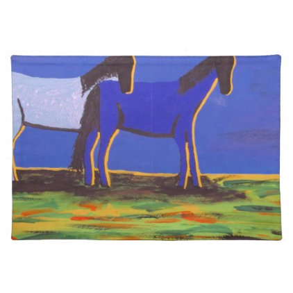 Caboose and Bella Cloth Placemat