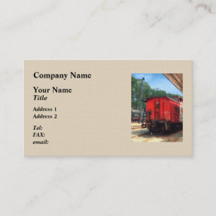 Caboose Business Card